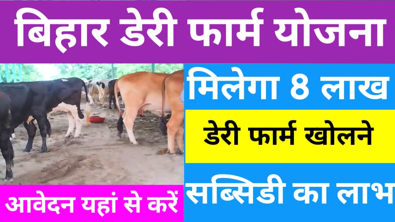 Bihar Dairy From Yojna 2025