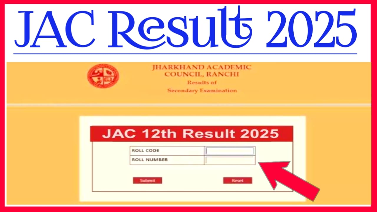 JAC 12th Arts Result 2025