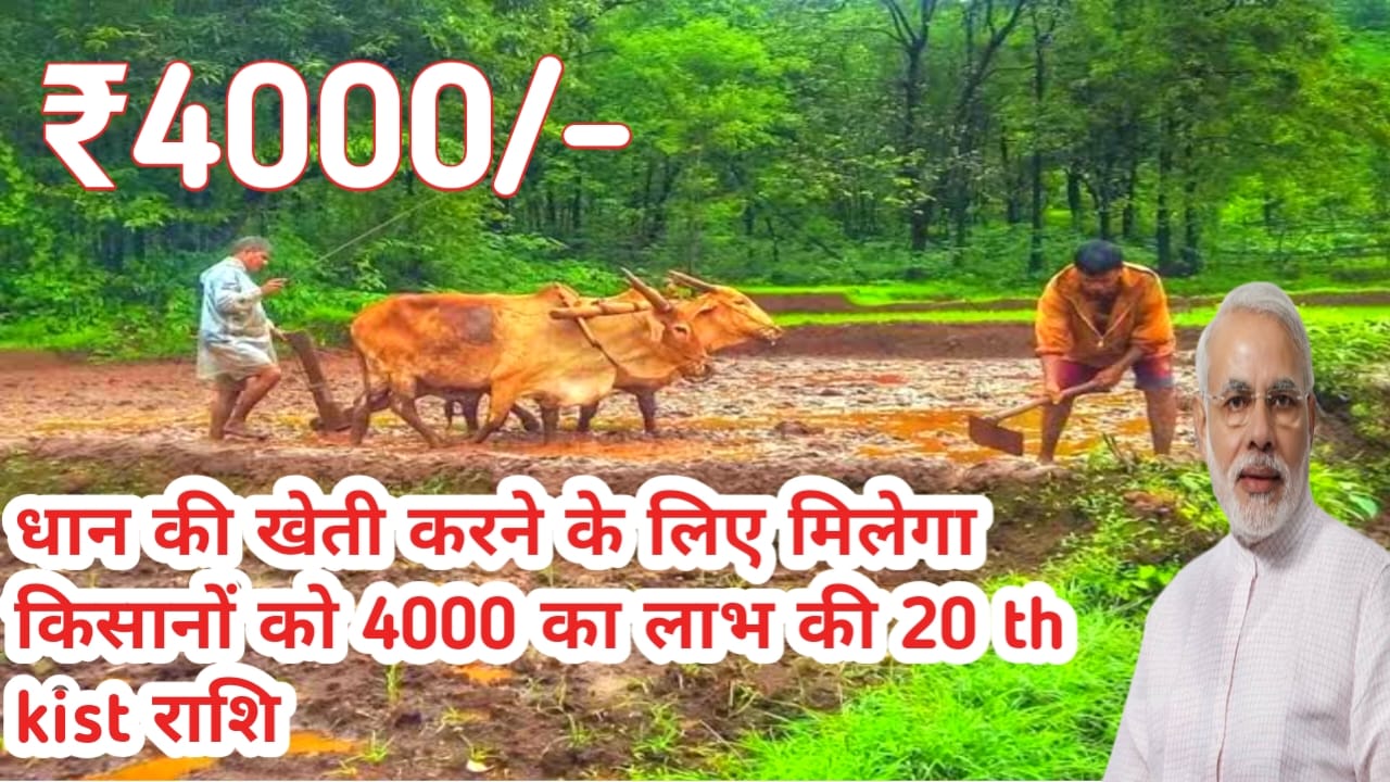 20th installment Pm kisan yojana 2025