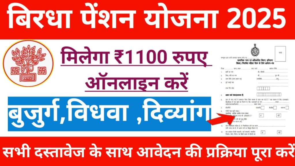 Vridha Pension Online Apply 2025