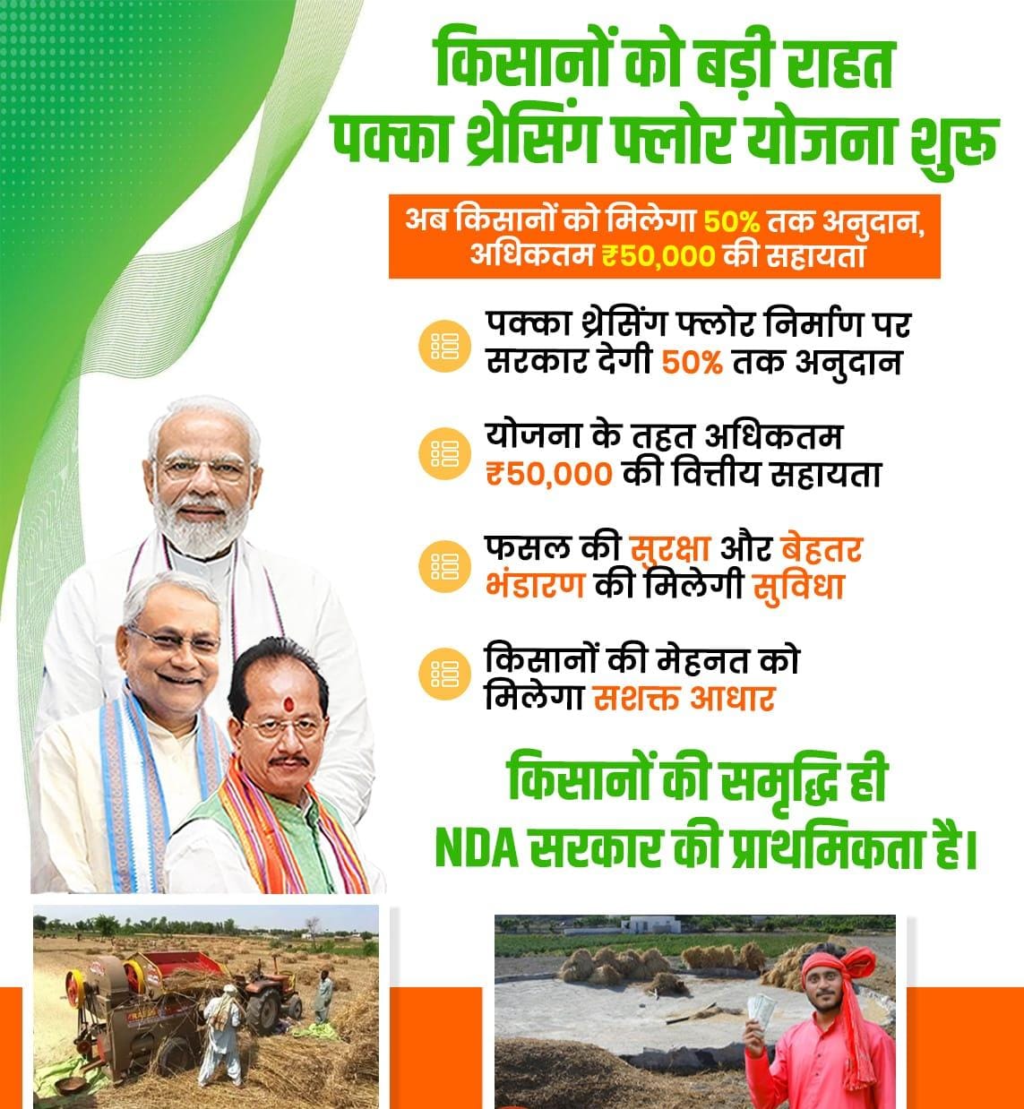 Bihar Threshing Floor Yojana Apply Online 2025