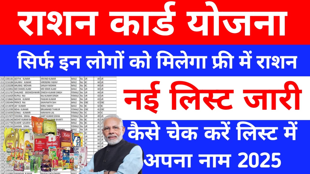 Ration Card Gramin List State:बिहार के इनको सिर्फ मिलेगा फ्री में गेहूं चावल दाल बाजार राशन की सामग्री लिस्ट जारी, Best👇🔥