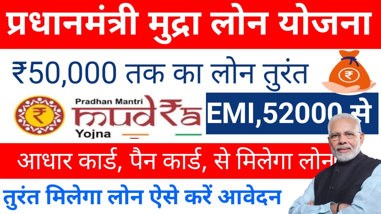 PM Mudra Loan Yojana Apply Online 2025