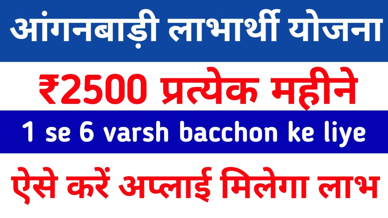Anganbadi Labharthi Yojana 2025