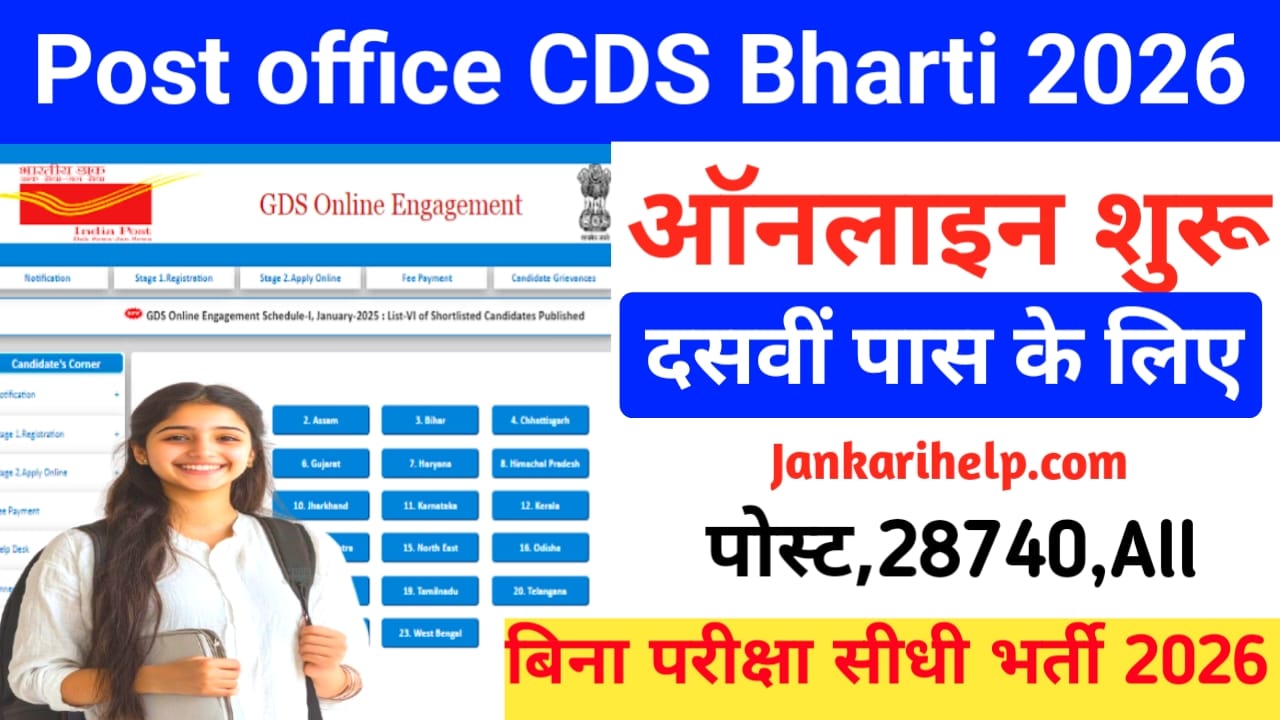India Post GDS Vacancy 2026