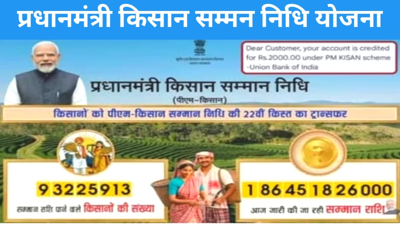 PM Kisan Samman Nidhi 22vi Kist Live 2026
