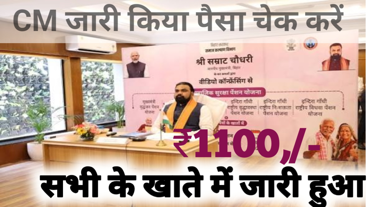 Bihar Pension Yojana Payment 2026:बिहार के सभी विधवा एवं बिरधा पेंशन 94 लाख लाभार्थियों के खाते में ₹1100 करोड रुपए की राशि जारी की गई स्टेटमेंट चेक करें किन को मिला,