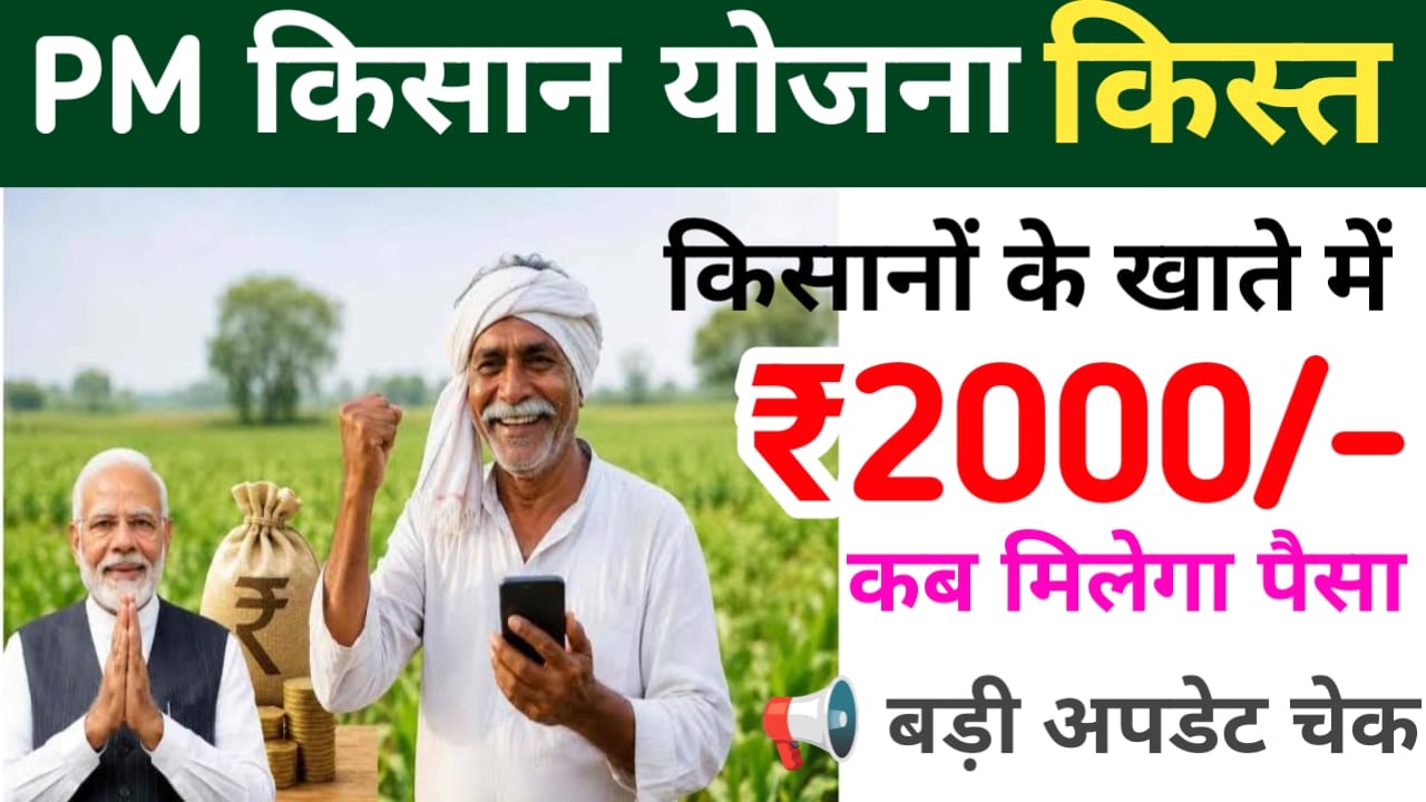 PM kisan 24Th installment ₹2000 Now 2026