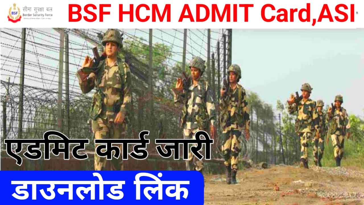 BSF Admit Card 2026